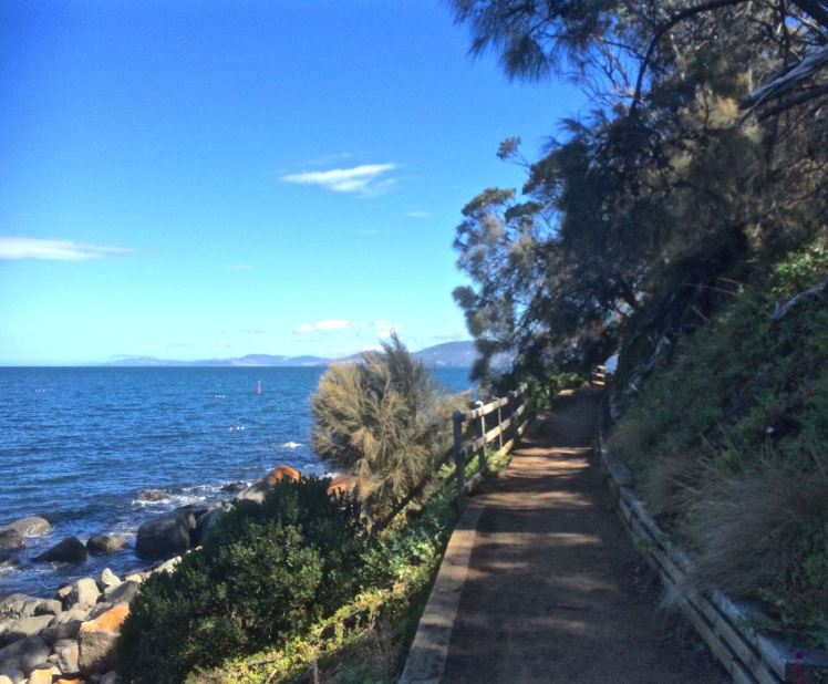 Looking south from Crayfish Point
