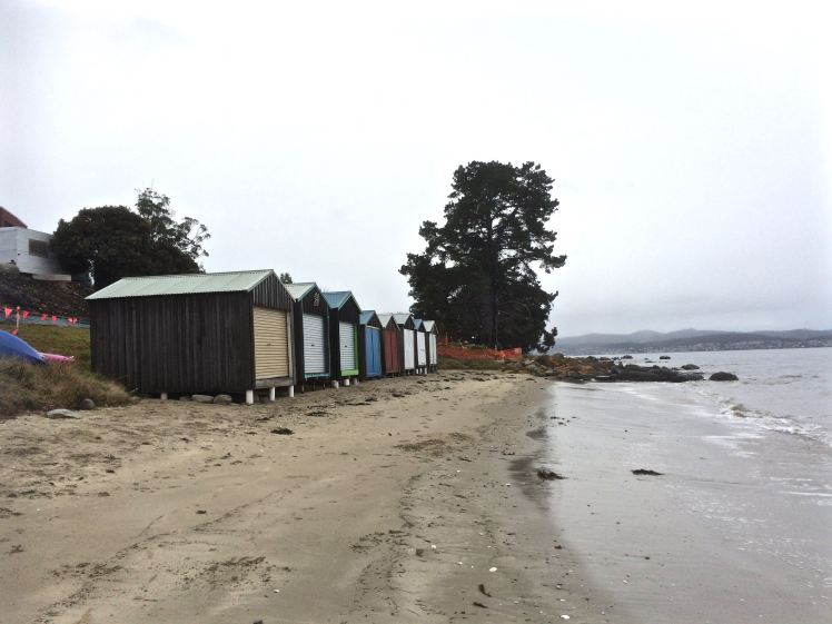 Beck's Beach boatsheds