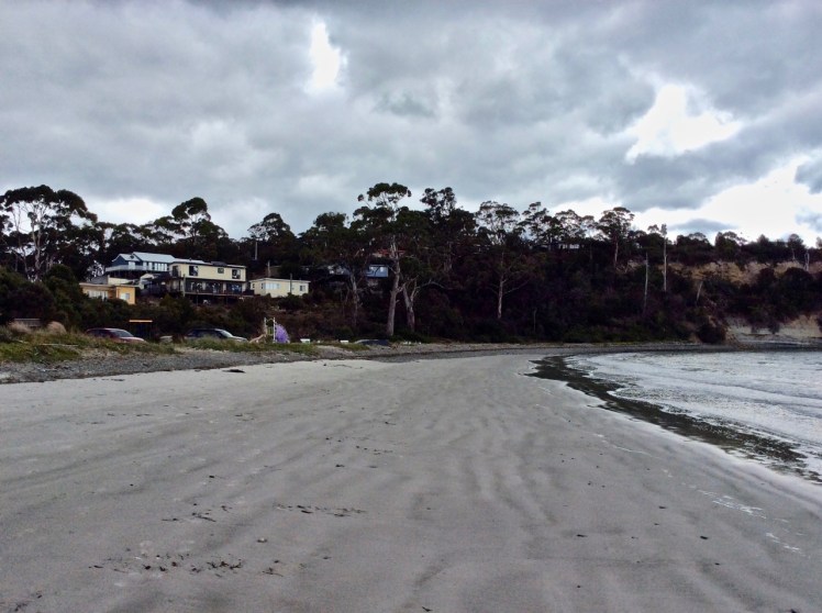 Ripple lines on Sloping Main Beach