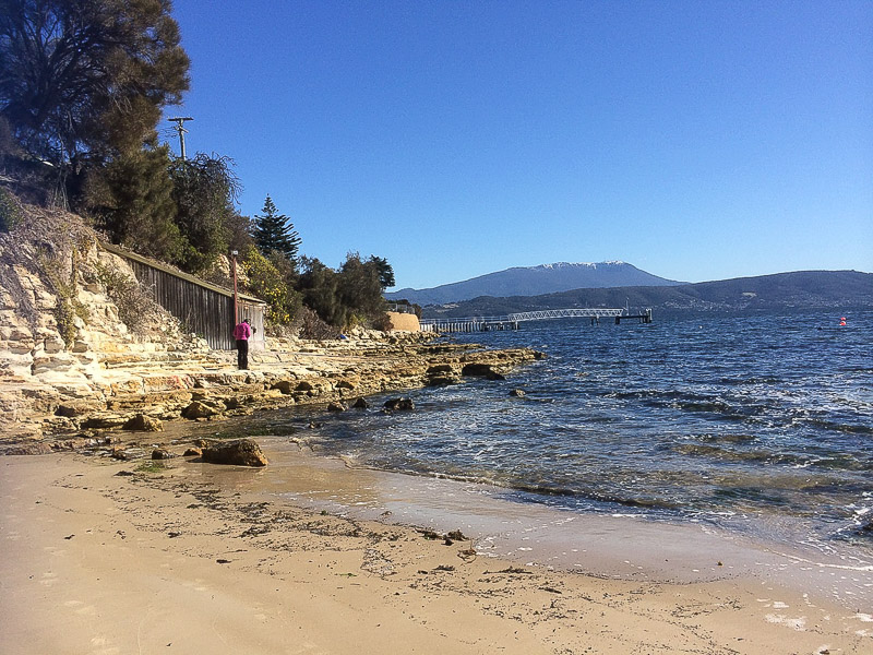 Opossum Bay Beach Tasmanian Beaches Exploring the Coast on Foot, by