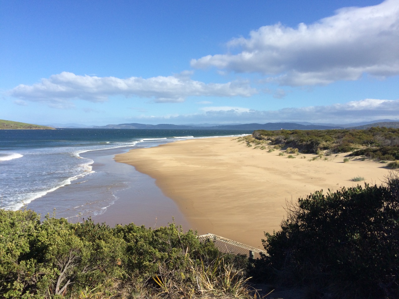 Hope Beach from Goat's Bluff